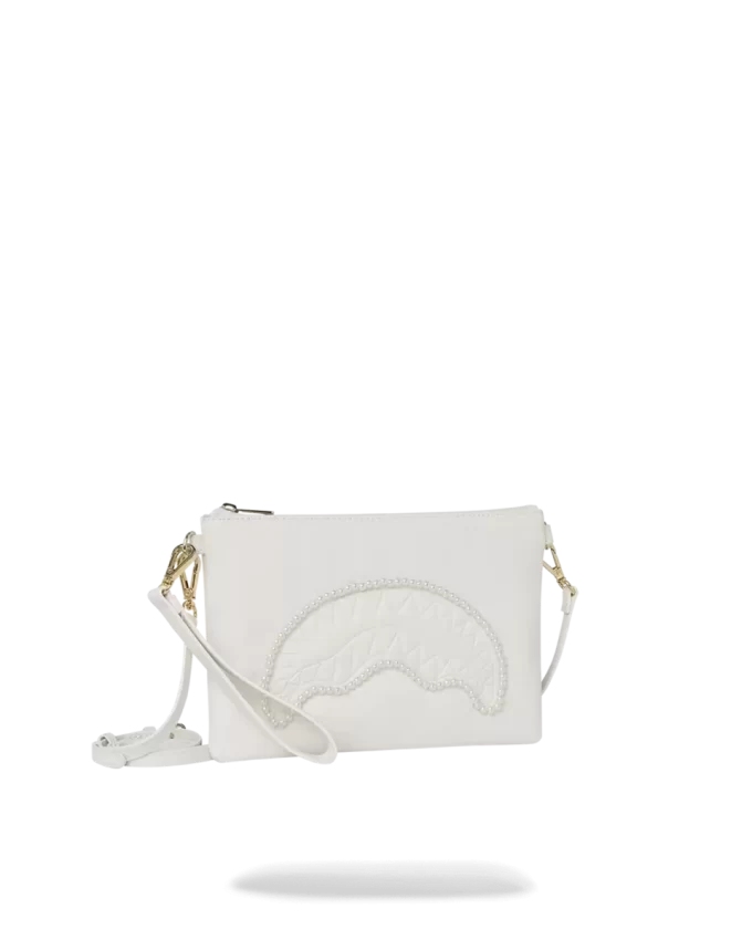 SECRET LIFE OF PEARLS CROSSOVER CLUTCH