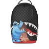 SESAME STREET COOKIE MONSTER SNACK ATTACK DLXSV BACKPACK