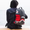 SHARK BITE SHARKS IN PARIS GRAY BACKPACK (DLXV)