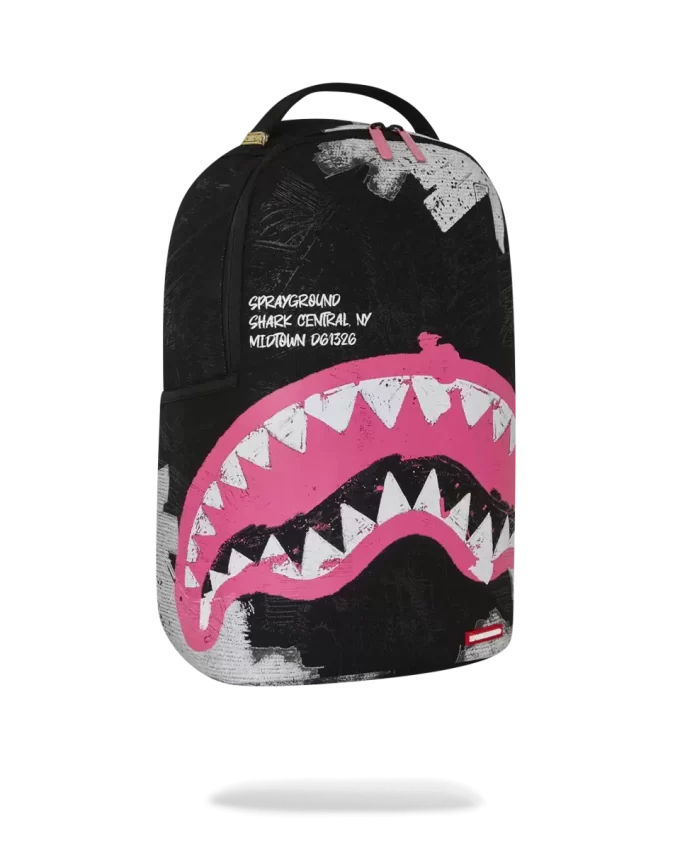 SHARK CENTRAL ACRYLIC ART DLX COTTON BACKPACK
