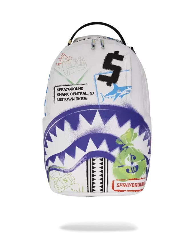 SHARK CENTRAL CUT OUT FOR GREATNESS DLXSV BACKPACK