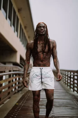 SHARK CENTRAL DYNAMIC SWIM SHORTS