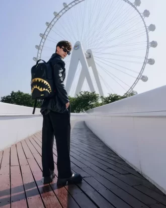 SHARK CENTRAL GILDED BITE BACKPACK