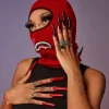 SHARK CENTRAL SKI MASK (RED)