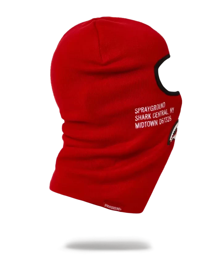 SHARK CENTRAL SKI MASK (RED)