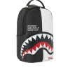SHARK CENTRAL SPLIT BACKPACK BLK/WHT (DLXV)