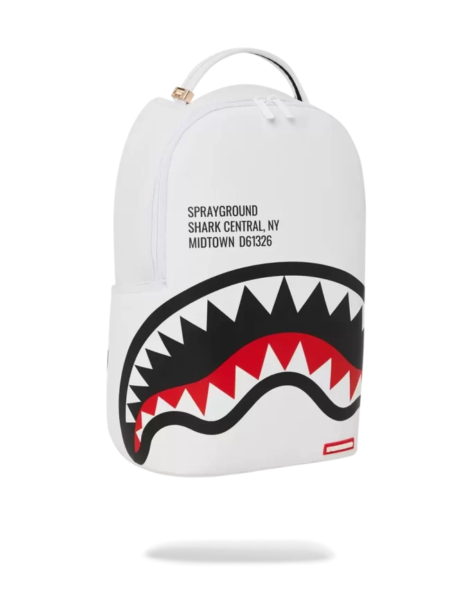 SHARK CENTRAL (WHT) BACKPACK (DLXV)
