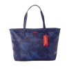 SHARK CHECK (BLUE) TOTE