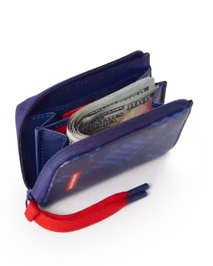 SHARK CHECK (BLUE) WALLET