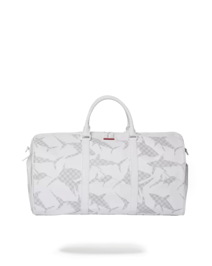 SHARK CHECK (WHITE) DUFFLE SHARK CHECK (WHITE) DUFFLE