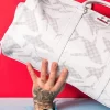 SHARK CHECK (WHITE) DUFFLE SHARK CHECK (WHITE) DUFFLE