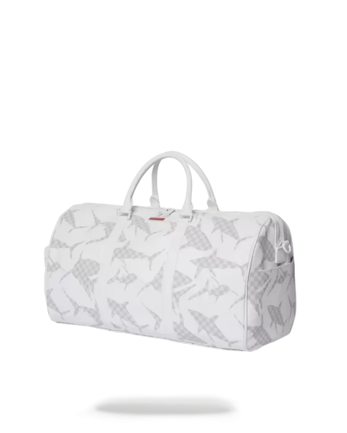 SHARK CHECK (WHITE) DUFFLE SHARK CHECK (WHITE) DUFFLE