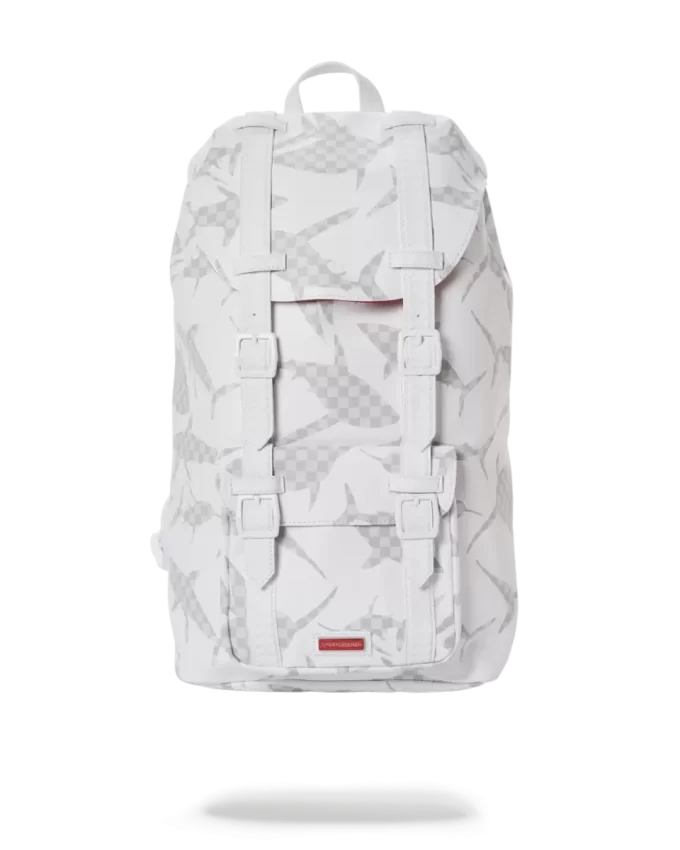 SHARK CHECK (WHITE) HILLS BACKPACK