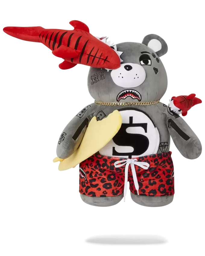 SHARK FRIENDS MONEYBEAR TEDDYBEAR BACKPACK SHARK FRIENDS MONEYBEAR TEDDYBEAR BACKPACK