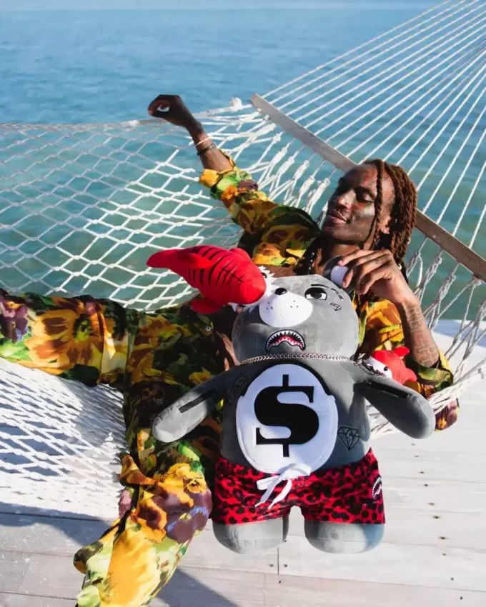 SHARK FRIENDS MONEYBEAR TEDDYBEAR BACKPACK SHARK FRIENDS MONEYBEAR TEDDYBEAR BACKPACK