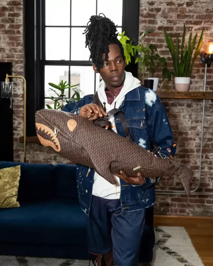 SHARKFINITY SHARK SHAPE DUFFLE