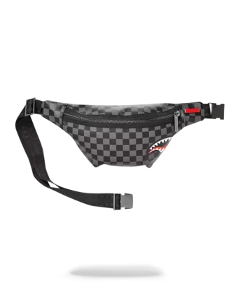 SHARKS IN PARIS (BLACK CHECKERED EDITION) CROSSBODY