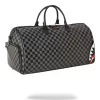 SHARKS IN PARIS (BLACK CHECKERED EDITION) DUFFLE