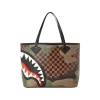 SHARKS IN PARIS (CAMO EDITION) TOTE