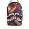 SHARKS IN PARIS CITY STREAKS BACKPACK (DLXV) SHARKS IN PARIS CITY STREAKS BACKPACK (DLXV)