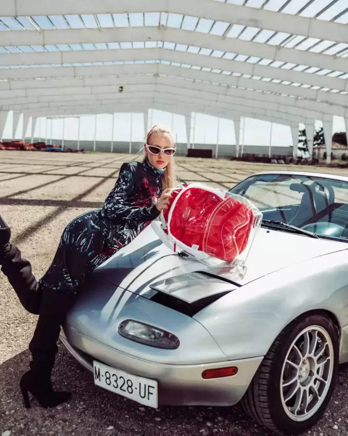 SHARKS IN PARIS CLARITY BACKPACK