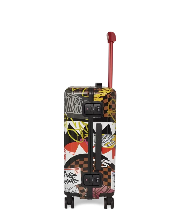 SHARKS IN PARIS THE RIZZ SHARKNAUTICS HARDSHELL CARRY-ON LUGGAGE