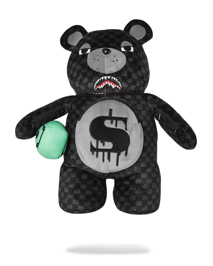SHARKS IN PARIS THUNDERDRIP MONEYBEAR TEDDYBEAR BACKPACK SHARKS IN PARIS THUNDERDRIP MONEYBEAR TEDDYBEAR BACKPACK