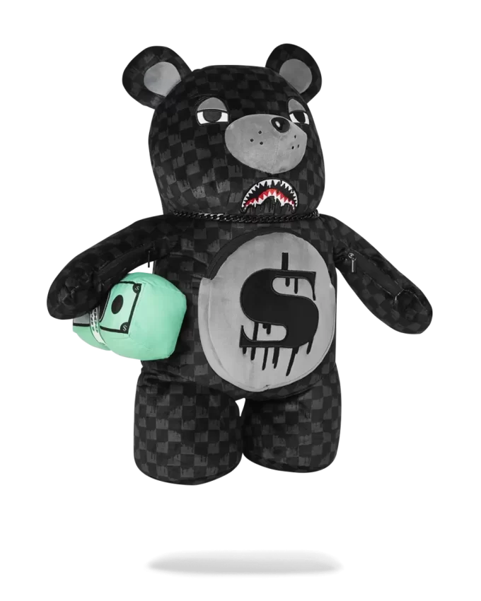 SHARKS IN PARIS THUNDERDRIP MONEYBEAR TEDDYBEAR BACKPACK SHARKS IN PARIS THUNDERDRIP MONEYBEAR TEDDYBEAR BACKPACK