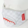 SHARKS IN PARIS (WHITE) FORM-FITTING MASK