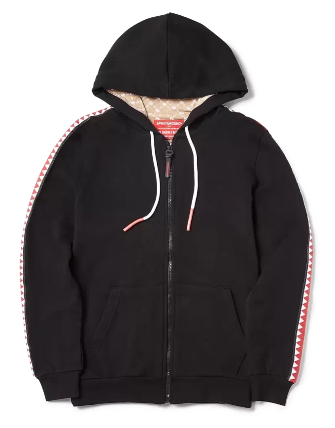 SHARKTRACK SPUCCI ZIPUP HOODIE (BLACK) SHARKTRACK SPUCCI ZIPUP HOODIE (BLACK)