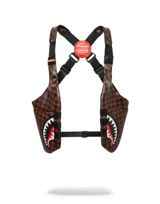 SIDE SHARKS IN PARIS SHOULDER PACK