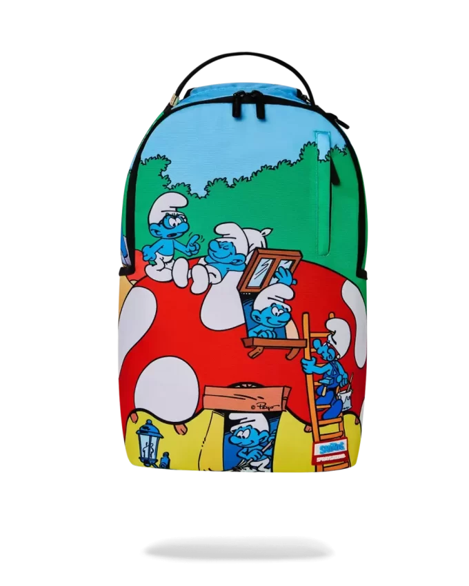SMURFS MUSHROOM VILLAGE BACKPACK SMURFS MUSHROOM VILLAGE BACKPACK