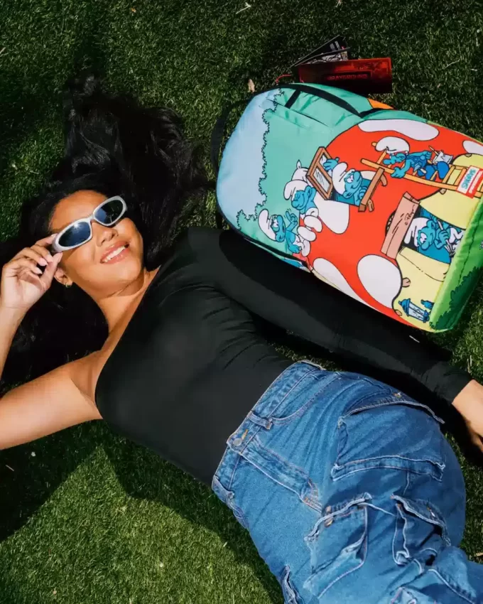 SMURFS MUSHROOM VILLAGE BACKPACK SMURFS MUSHROOM VILLAGE BACKPACK