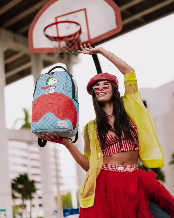 SNOOPY PILOT SHARK DLXSV BACKPACK SNOOPY PILOT SHARK DLXSV BACKPACK