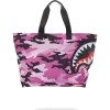 SPLIT CAMO BEACH TOTE
