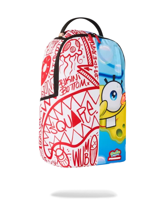 SPONGEBOB ALL MIXED UP BACKPACK SPONGEBOB ALL MIXED UP BACKPACK