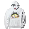 SPONGEBOB CREW SHARK HOODIE (LIGHT GREY)