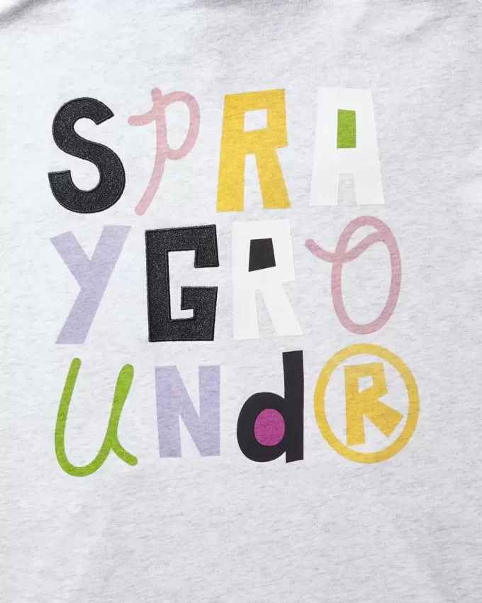 SPONGEBOB CREW SHARK HOODIE (LIGHT GREY)