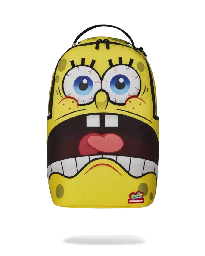 SPONGEBOB EYE POP REMOVABLE EYES BACKPACK