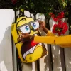 SPONGEBOB EYE POP REMOVABLE EYES BACKPACK