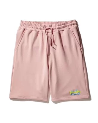 SPONGEBOB KNIT SHORTS (PINK)