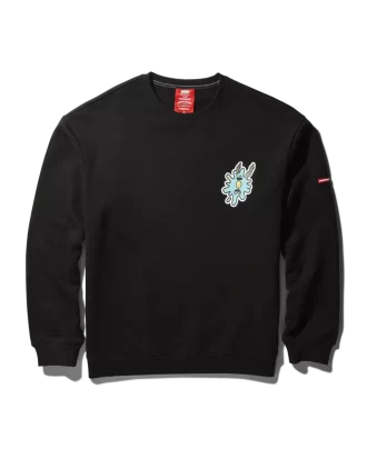 SPONGEBOB SPLAT PULLOVER SWEATER (BLACK)