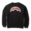 SPONGEBOB SPLAT PULLOVER SWEATER (BLACK)