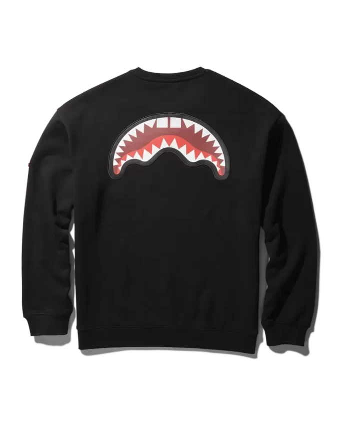 SPONGEBOB SPLAT PULLOVER SWEATER (BLACK)