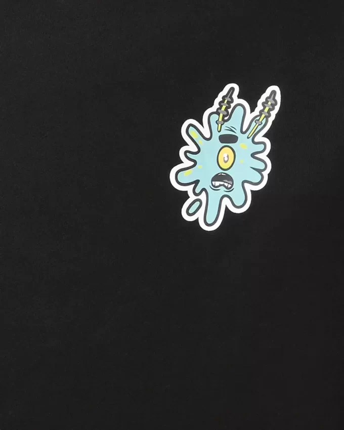 SPONGEBOB SPLAT PULLOVER SWEATER (BLACK)