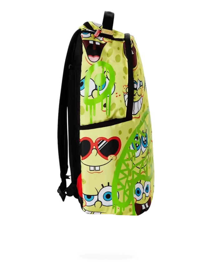 SPONGEBOB SPRAYPAINT FACE PATTERN