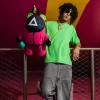 SQUID GAME COLLAB PINK SOLDIERS BEAR BACKPACK