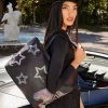 STAR RACER A.I.7 SANDFLOWER COLLAB BEADED TOTE