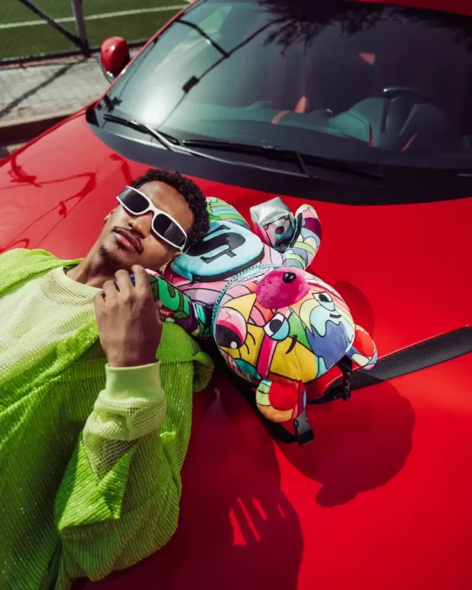 STEADY TRIPPIN MONEYBEAR TEDDYBEAR BACKPACK