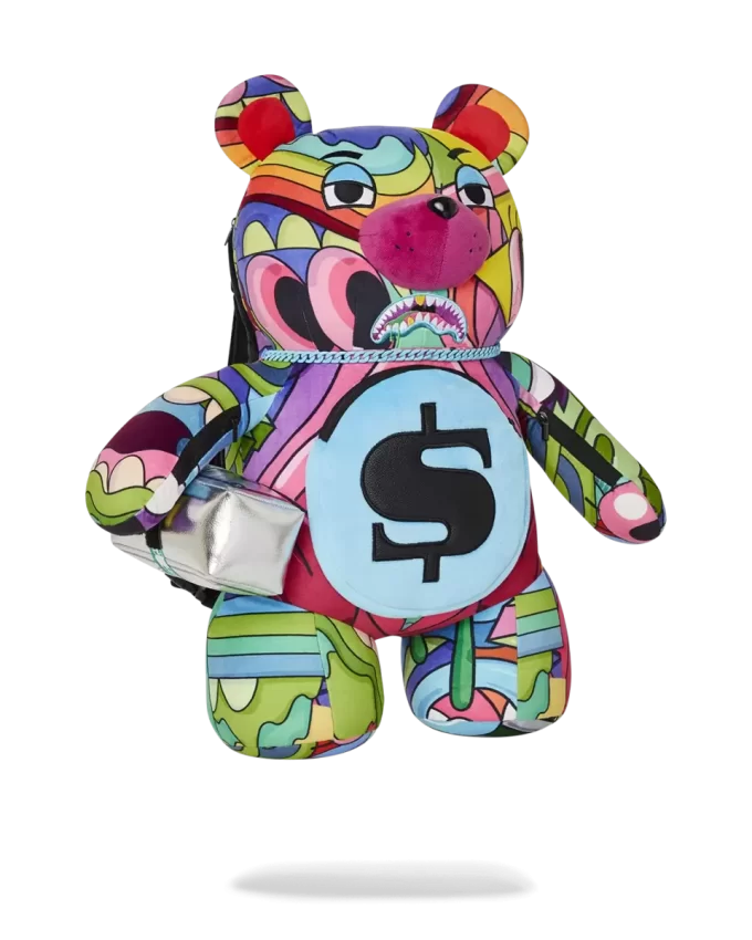 STEADY TRIPPIN MONEYBEAR TEDDYBEAR BACKPACK